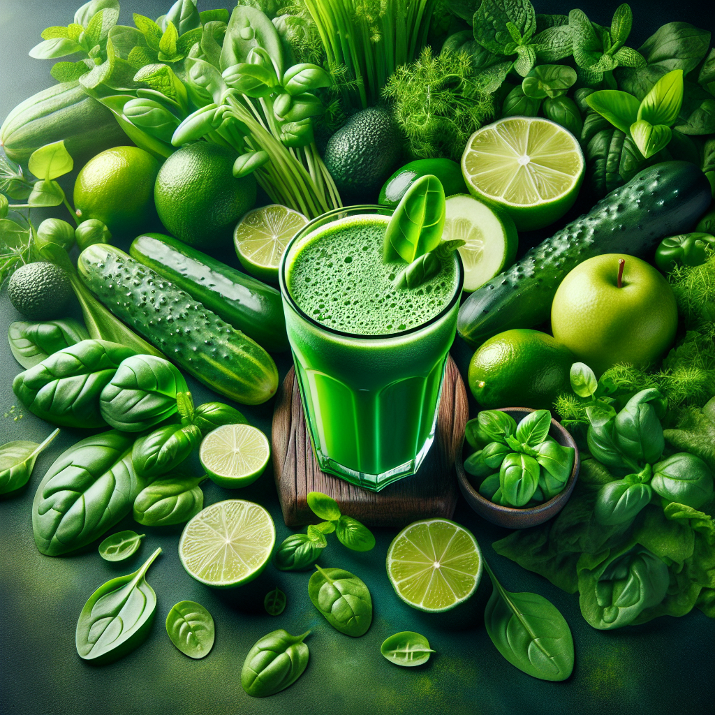 Yeşil Bitkili İçeceklerin Getirdiği Sağlık